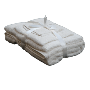 Ecru set of 4 towels