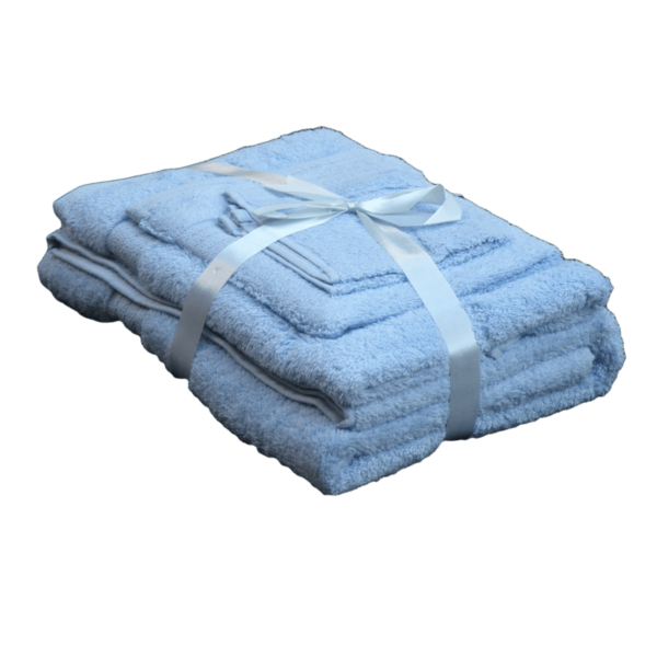 Light Blue set of 4 towels