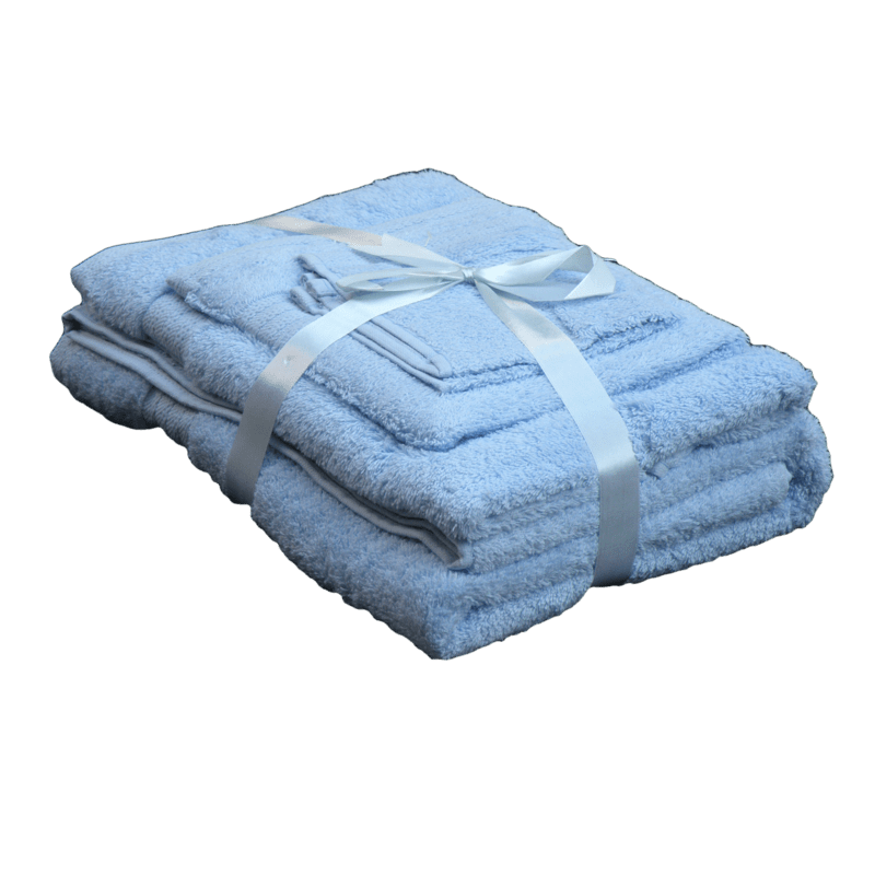 Light Blue set of 4 towels