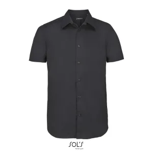 Men's short-sleeves strech shirt - Image 3