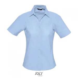 Women's short-sleeves oxford shirt - Image 3