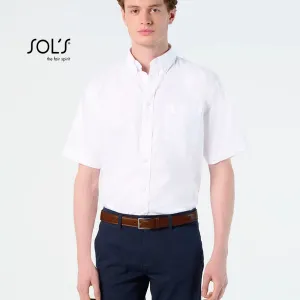 Men's short-sleeves strech shirt