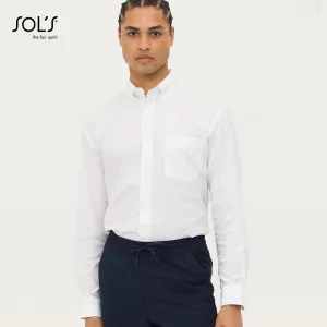 Men's long-sleeves oxford shirt