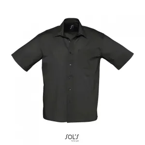 Men's short-sleeves poplin shirt - Image 3