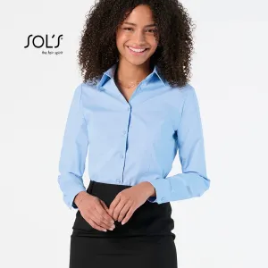 Women's long-sleeves stretch shirt