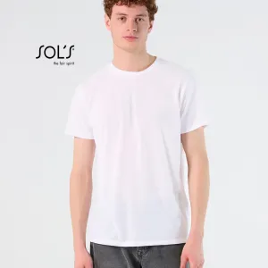 Unisex round-collar T-shirt for sublimation
