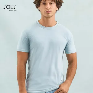 Men's round collar T-shirt