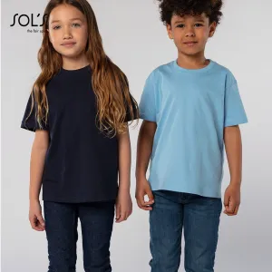 Kid's round-collar T-shirt